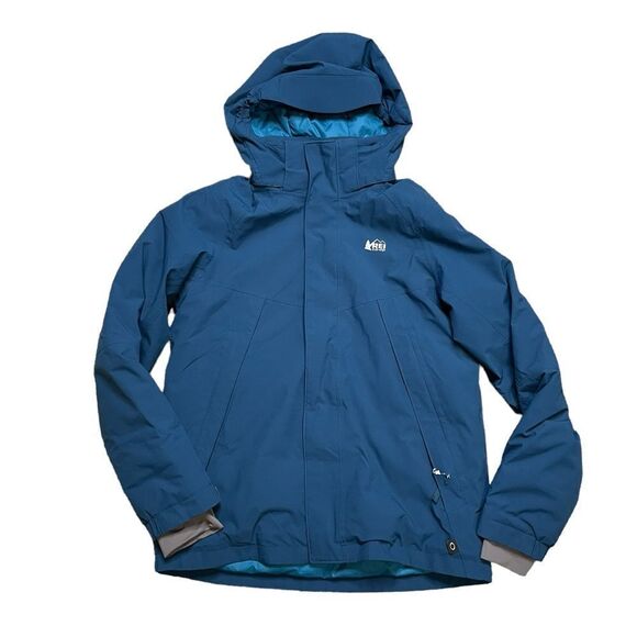 REI Timber Mountain Snow Jacket Blue Size XL Kids